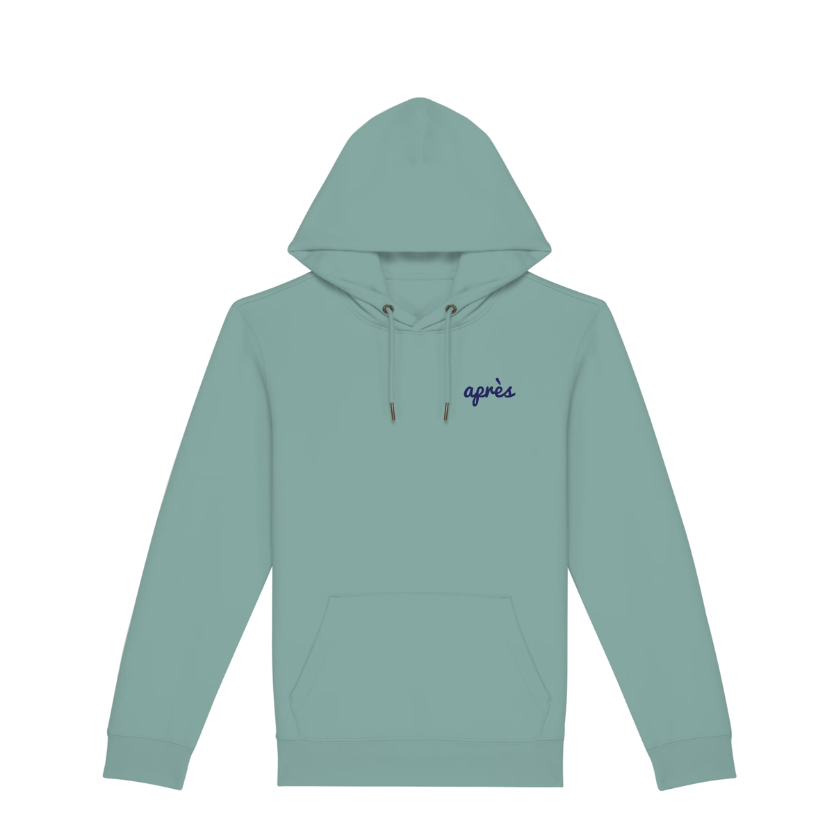 Uniseks Hoodie Après Tennis Club (Navy Blue logo)