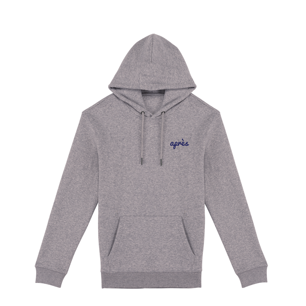 Uniseks Hoodie Après Tennis Club (Navy Blue logo)