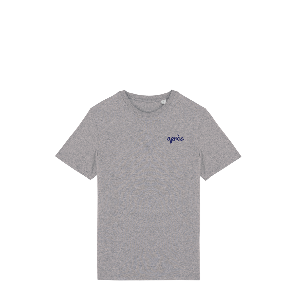 Uniseks T-shirt Après Padel Club (Navy Blue logo)