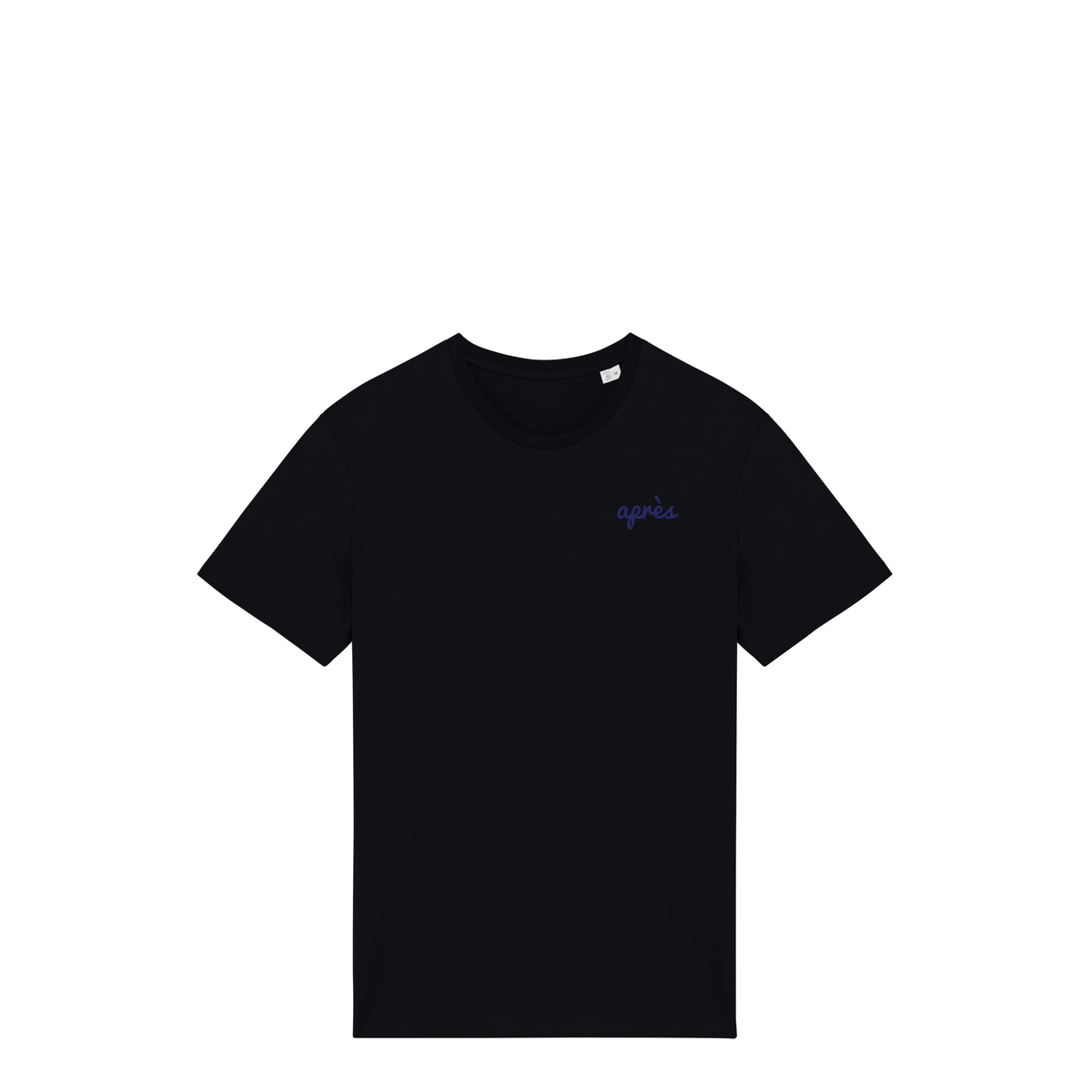 Uniseks T-shirt Après Tennis Club (Navy Blue logo)
