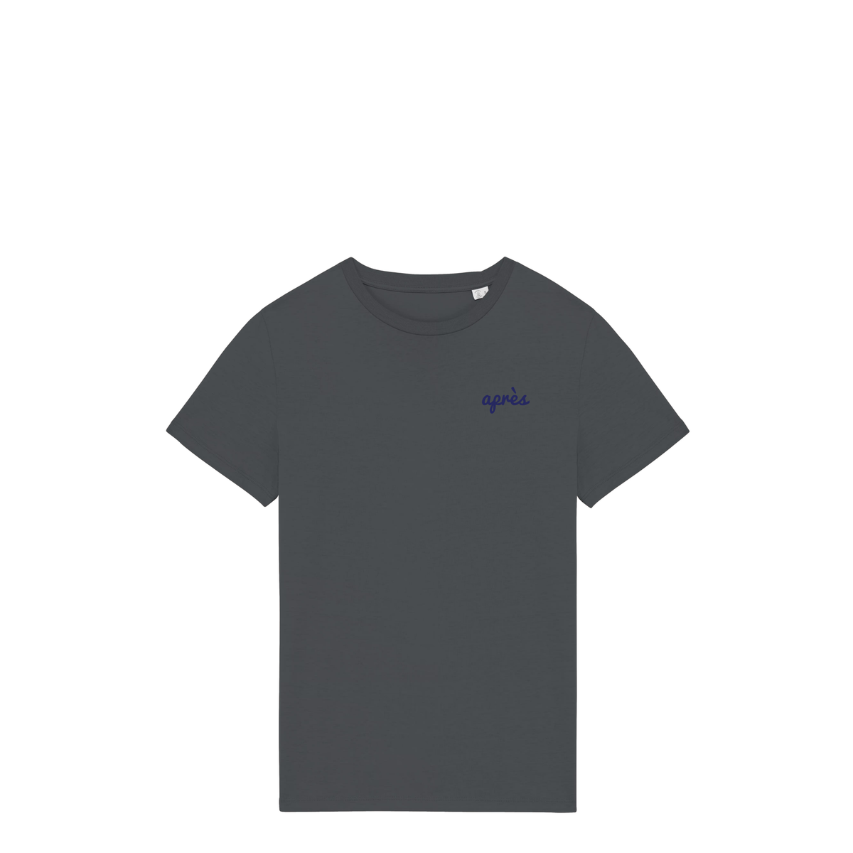 Uniseks T-shirt Après Tennis Club (Navy Blue logo)