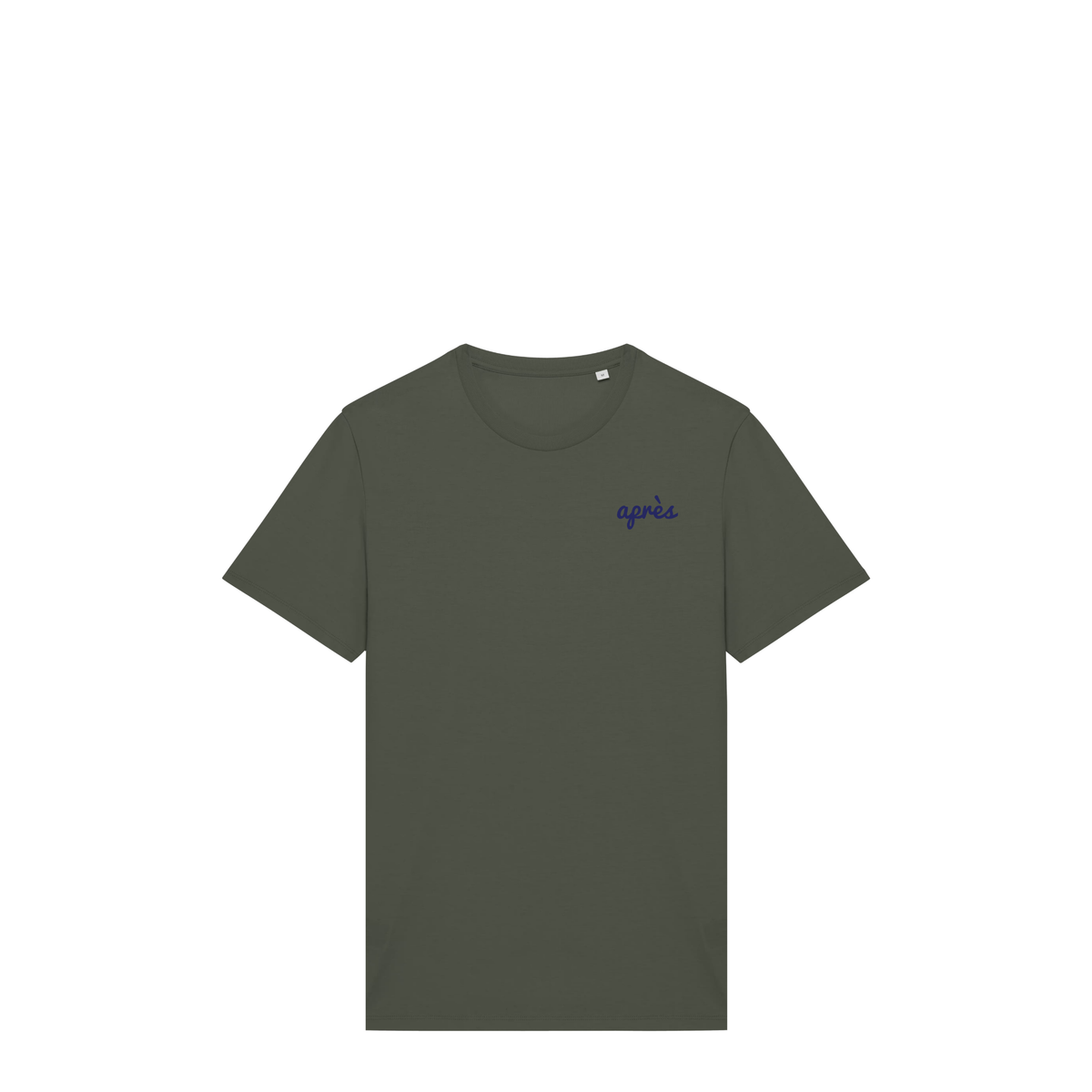 Uniseks T-shirt Après Tennis Club (Navy Blue logo)