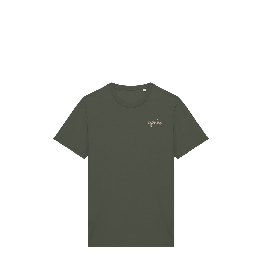 Uniseks T-shirt Après Tennis Club (Off-white logo)