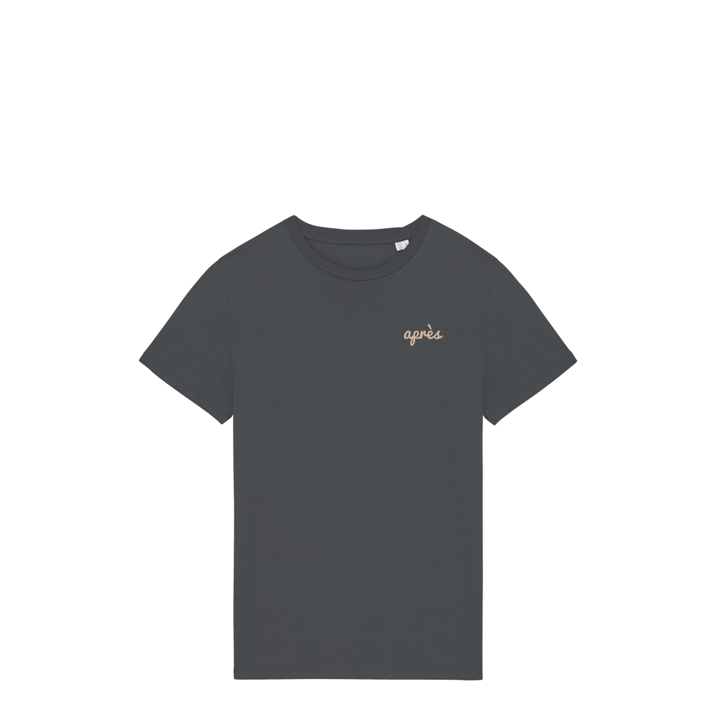 Uniseks T-shirt Après Padel Club (Off-white logo)