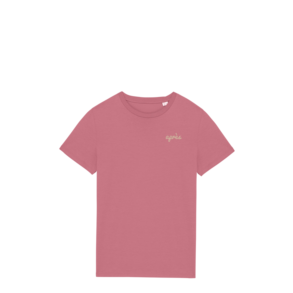 Uniseks T-shirt Après Padel Club (Off-white logo)