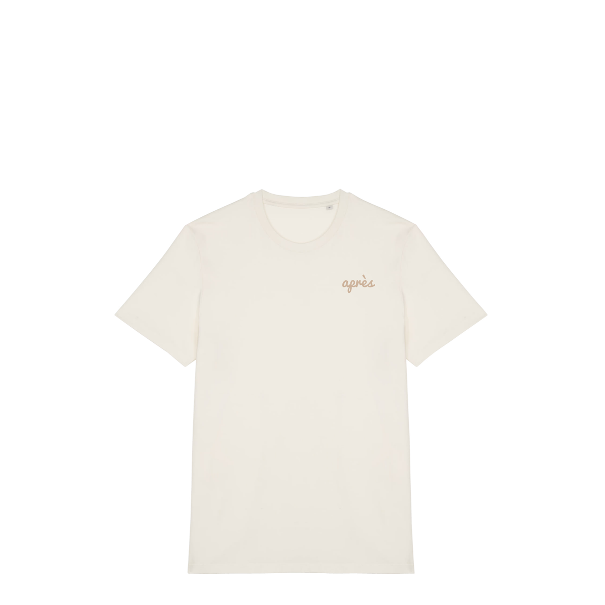 Uniseks T-shirt Après Padel Club (Off-white logo)