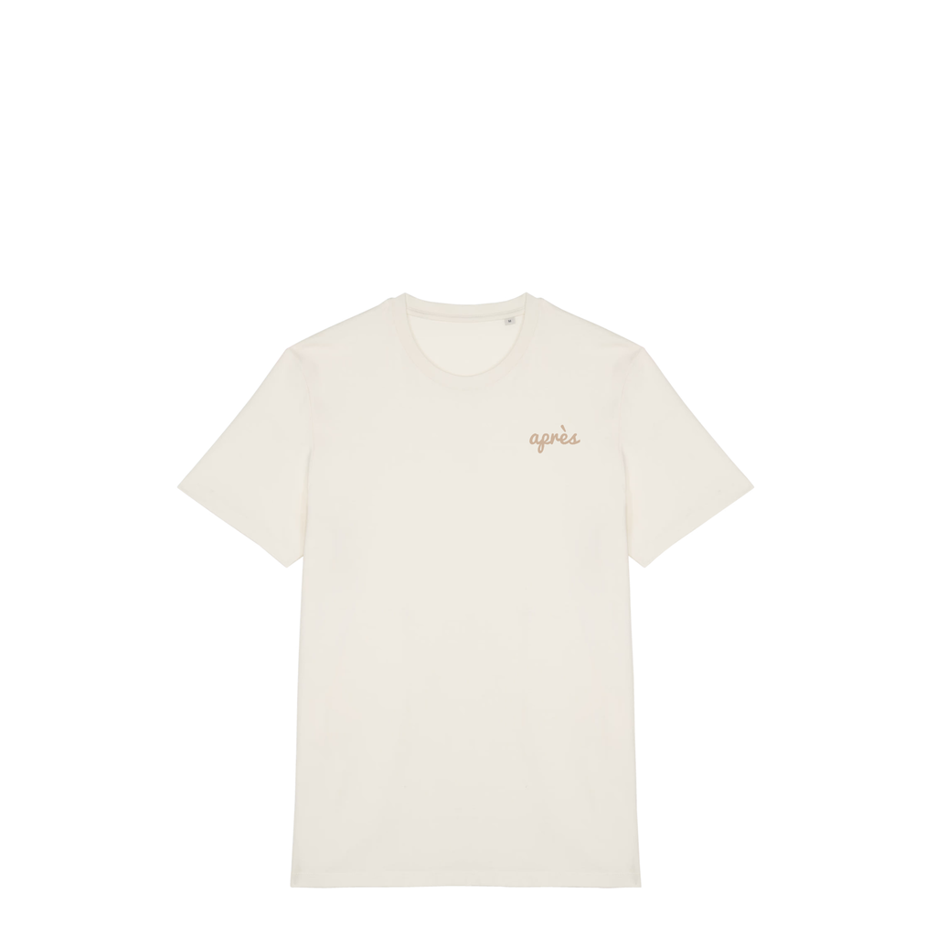 Uniseks T-shirt Après Tennis Club (Off-white logo)