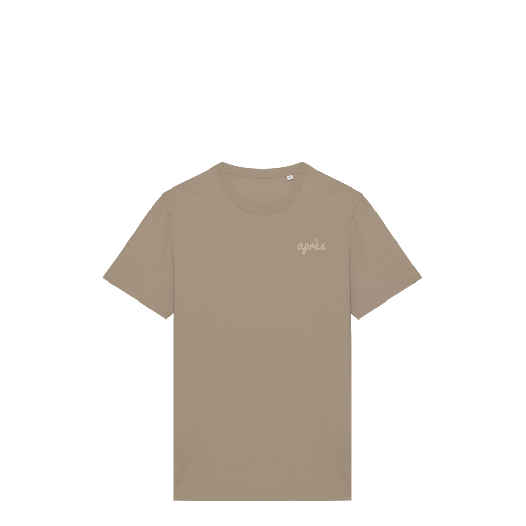 Uniseks T-shirt Après Tennis Club (Off-white logo)