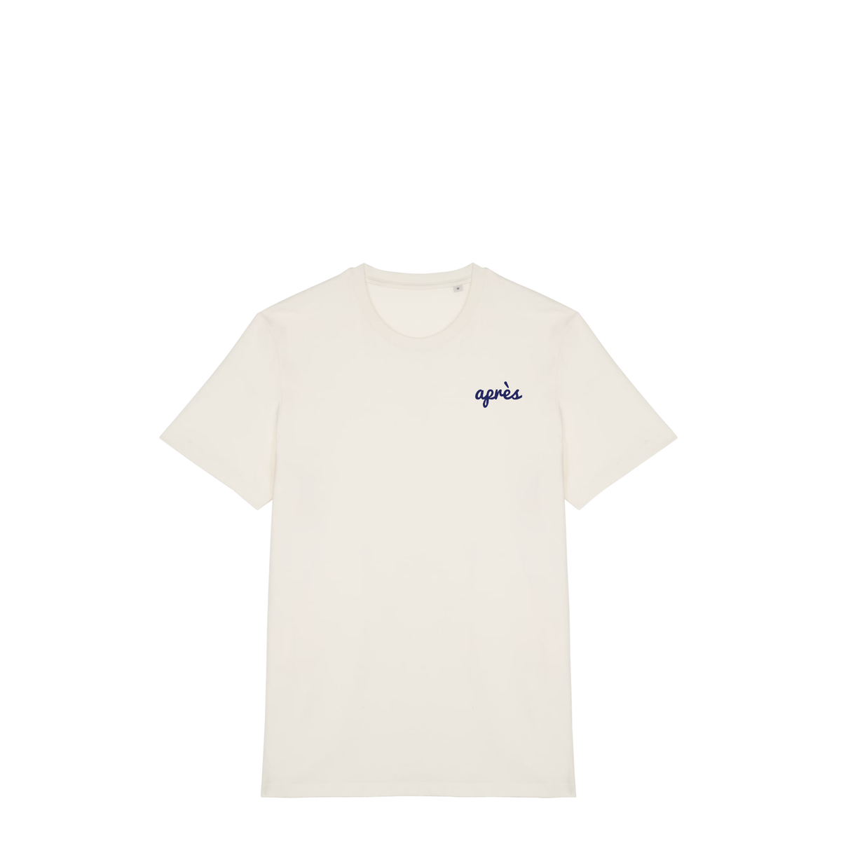 Uniseks T-shirt Après Tennis Club (Navy Blue logo)