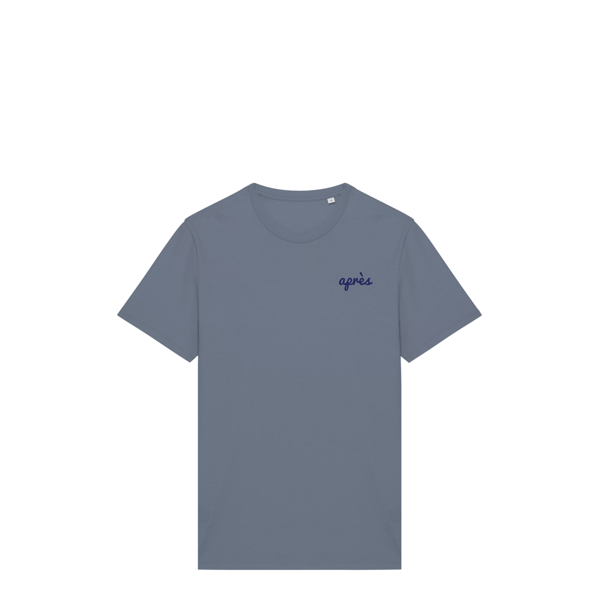 Uniseks T-shirt Après Tennis Club (Navy Blue logo)