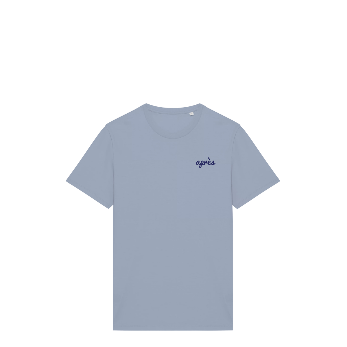 Uniseks T-shirt Après Tennis Club (Navy Blue logo)