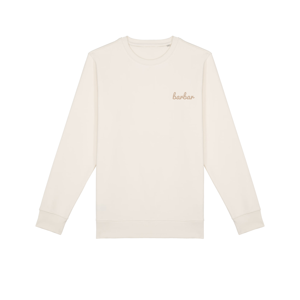 Kinder sweater tekst BarBar