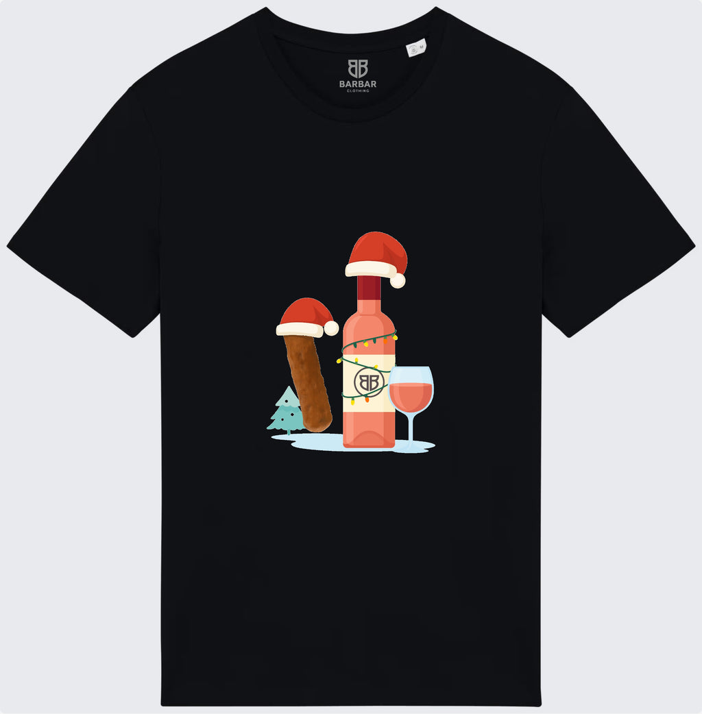 Kerst T-shirt Frikandel en Rosé